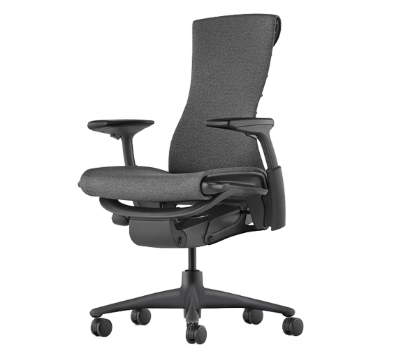 Aceu uses a Herman Miller Embody chair as part of his stream setup