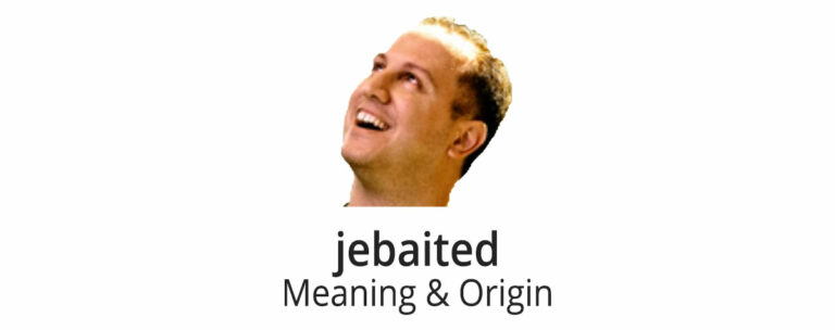 jebaited meaning and origin