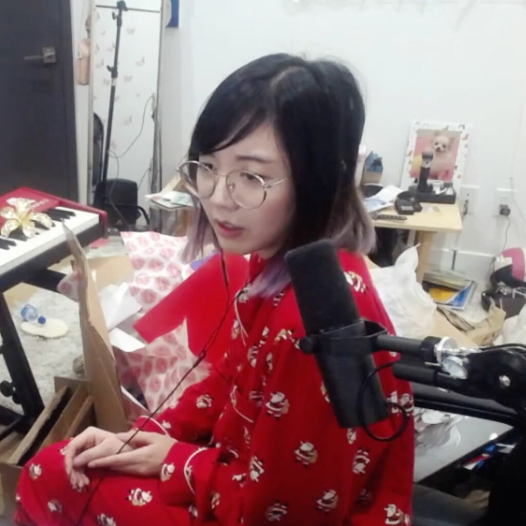 lilypichu has a well developed streamer persona