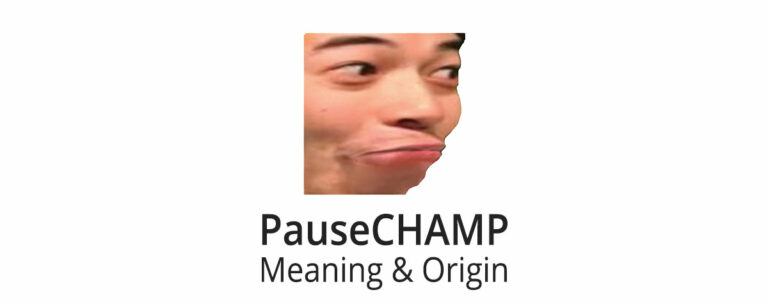 pausechamp meaning and origin
