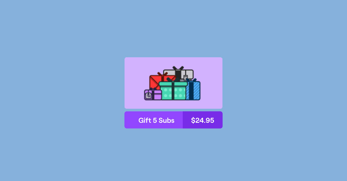 what are gifted subs twitch