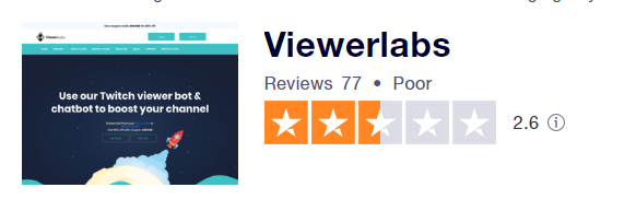 viewerlabs reviews on Trustpilot