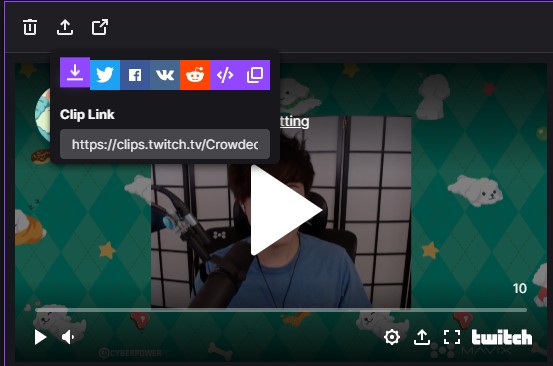how to download a clip on twitch