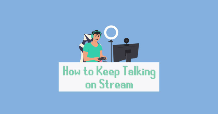 how to talk on stream