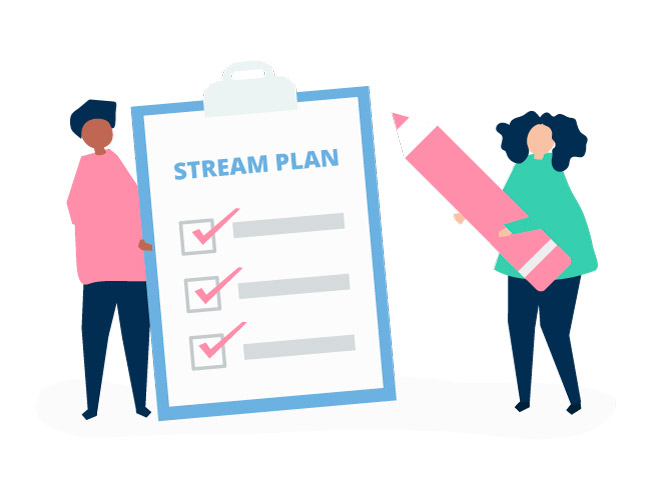 how to develop a stream plan