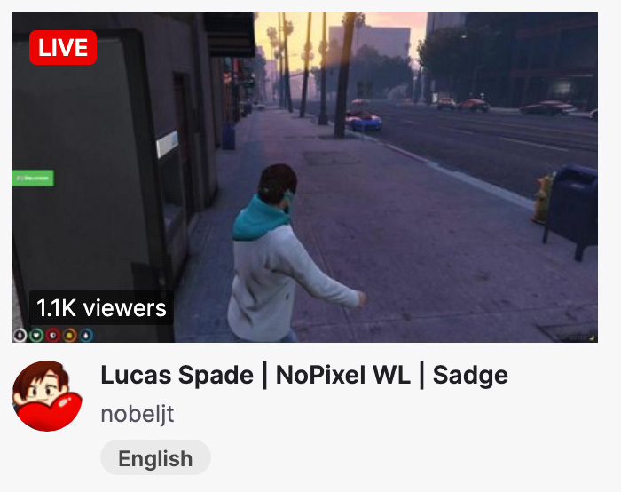 streamers of all sizes stream on the nopixel gta5 server which is the reason gtaV is so popular on Twitch