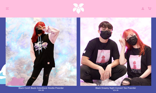 LilyPichu makes money from selling merch on her store: comfibeats.com. 