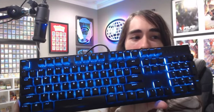 moistcr1tikals keyboard is the corsair k60