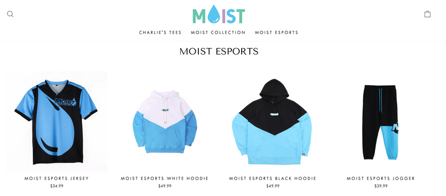 how much does moistcr1tikal make from merch sales? 
