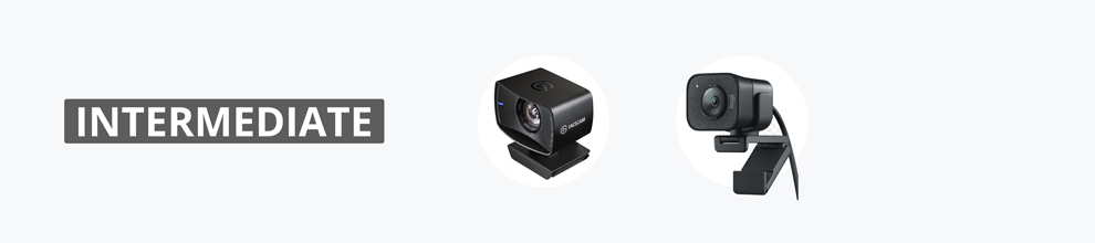 intermediate webcam setup for streamers