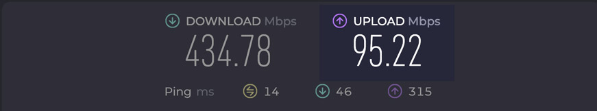 test your upload speed for streaming on speedtest.net